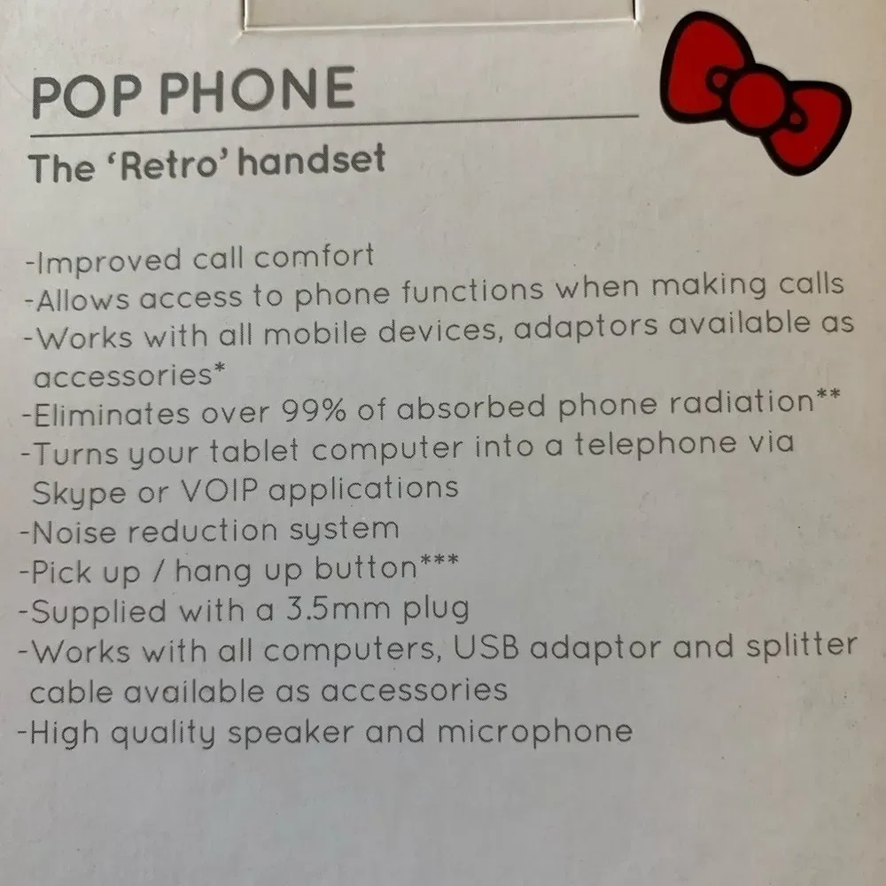 Native Union Pink Hello Kitty Pop Phone